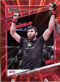 Magomed Ankalaev 2022 Panini Donruss UFC Base #44 Red