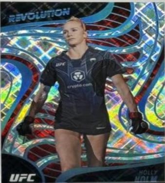 Holly Holm 2023 Panini Chronicles UFC Revolution #24 Cosmic