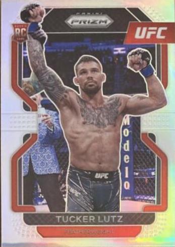 Tucker Lutz 2022 Panini Prizm UFC Base #144 Silver