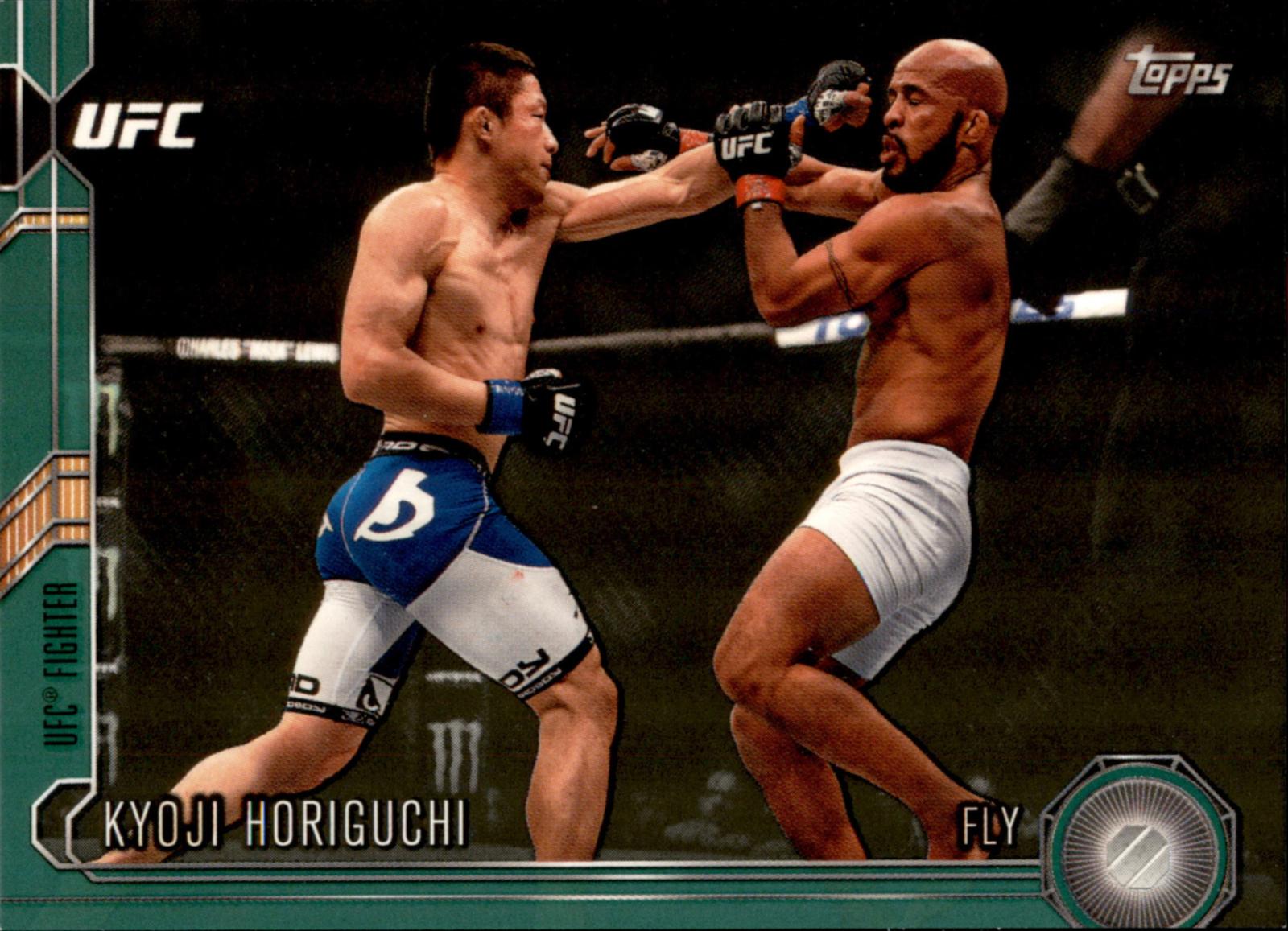 Kyoji Horiguchi 2015 Topps UFC Chronicles Base #212 Green