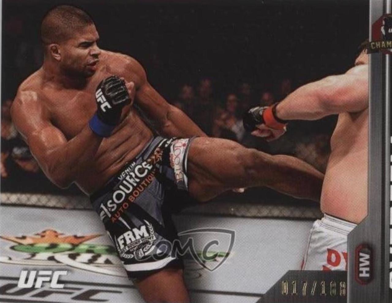 Alistair Overeem 2015 Topps UFC Champions Base #31 Black
