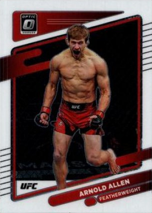 Arnold Allen 2022 Panini Donruss Optic UFC Base #53 Green