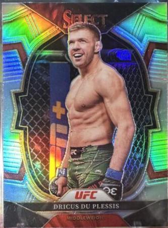 Dricus Du Plessis 2023 Panini Select UFC Concourse #24 Silver