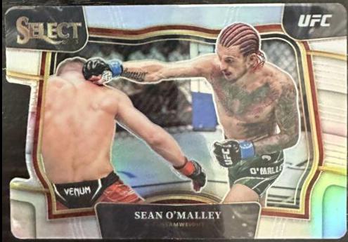 Sean O'Malley 2023 Panini Select UFC Octagonside #227 Silver Die Cut