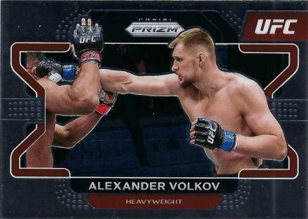 Alexander Volkov 2022 Panini Prizm UFC Base #45 Black