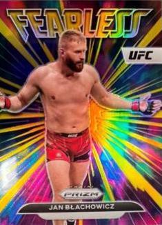 Jan Błachowicz 2023 Panini Prizm UFC Fearless #6 Gold