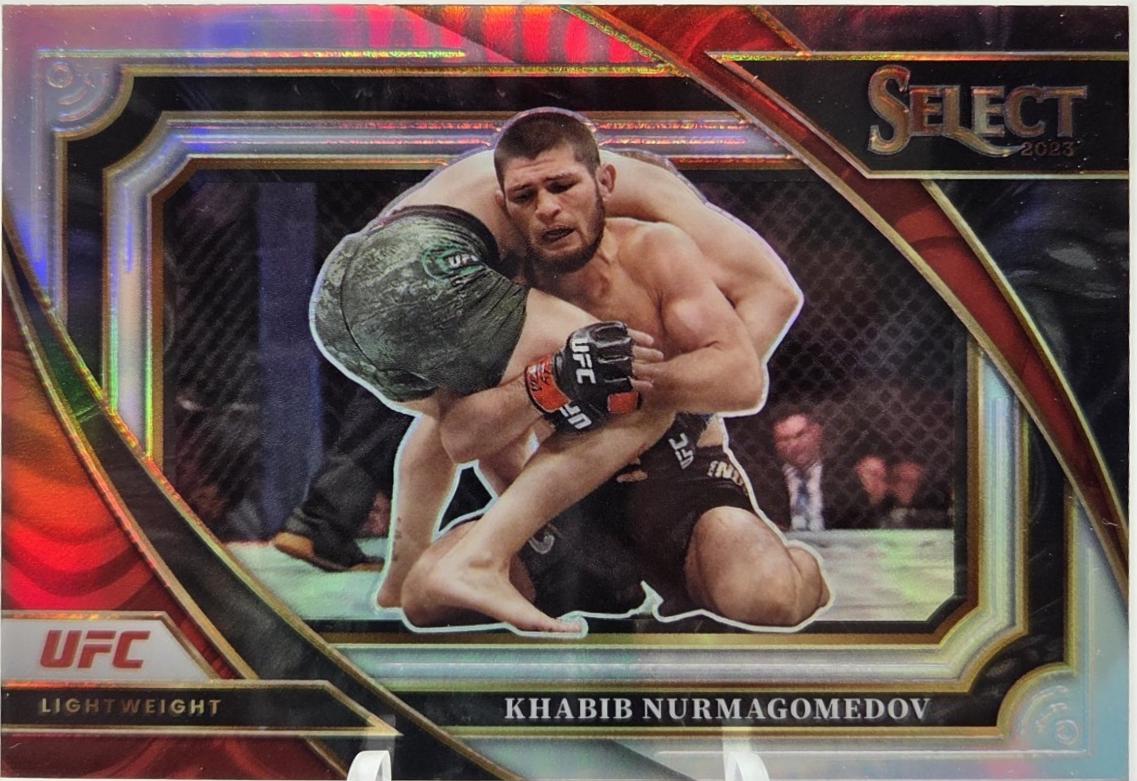 Khabib Nurmagomedov 2023 Panini Select UFC Mezzanine #326 Silver