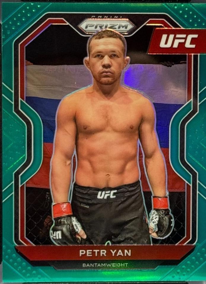 Petr Yan 2021 Panini Prizm UFC Base #79 Teal