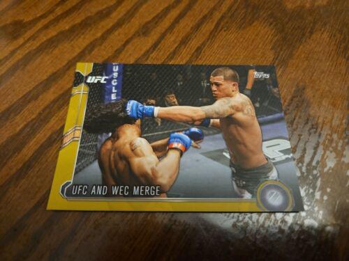 Base 2015 Topps UFC Chronicles Base #113 Sepia