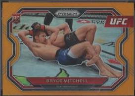 Bryce Mitchell 2021 Panini Prizm UFC Base #144 Orange