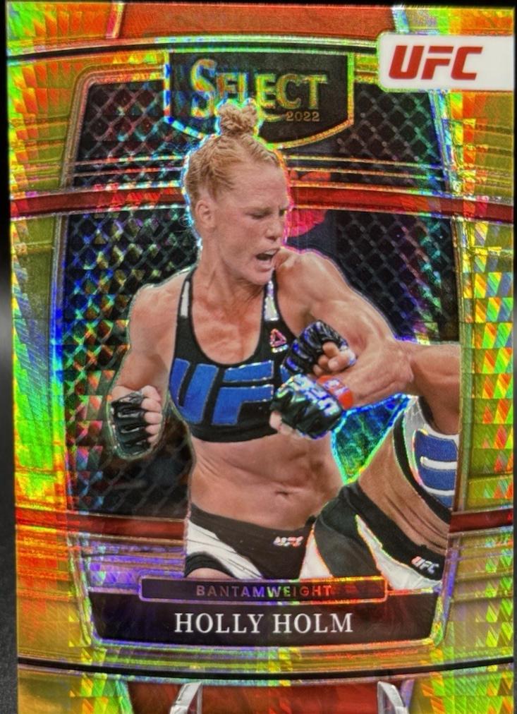 Holly Holm 2022 Panini Select UFC Concourse #19 Lucky Envelopes