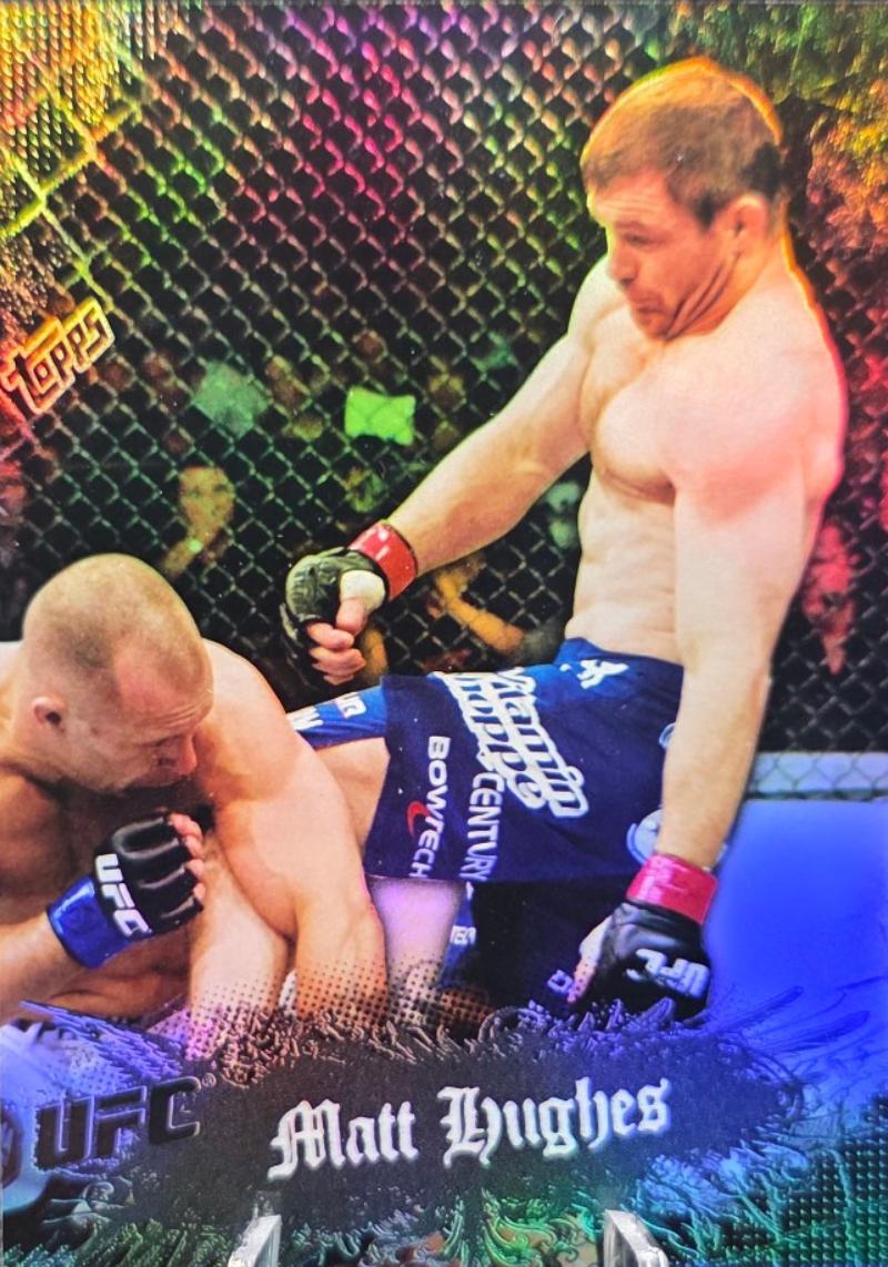 Matt Hughes 2010 Topps UFC Main Event Base #6 Black