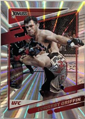 Forrest Griffin 2022 Panini Donruss UFC Base #180 Silver