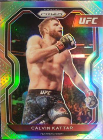 Calvin Kattar 2021 Panini Prizm UFC Base #58 Silver