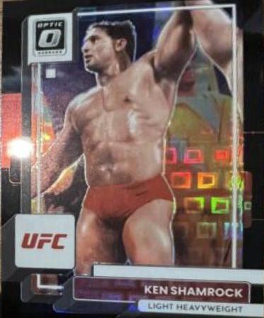 Ken Shamrock 2023 Panini Donruss Optic UFC Base #6 Black Pandora