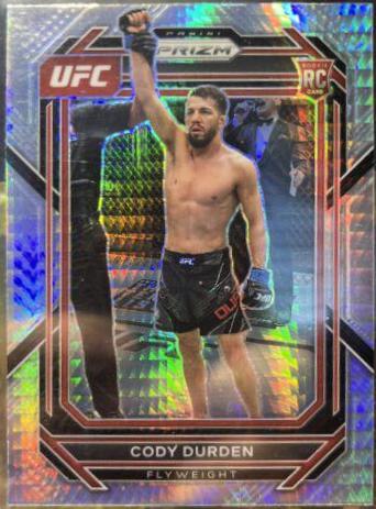 Cody Durden 2023 Panini Prizm UFC Base #112 Hyper