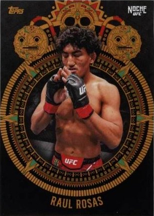 Raul Rosas 2024 Topps Noche UFC Base #7 Orange