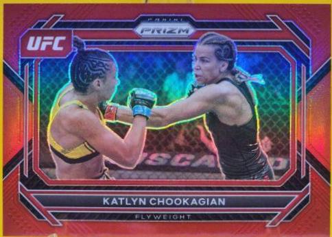 Katlyn Cerminara 2023 Panini Prizm UFC Base #35 Red