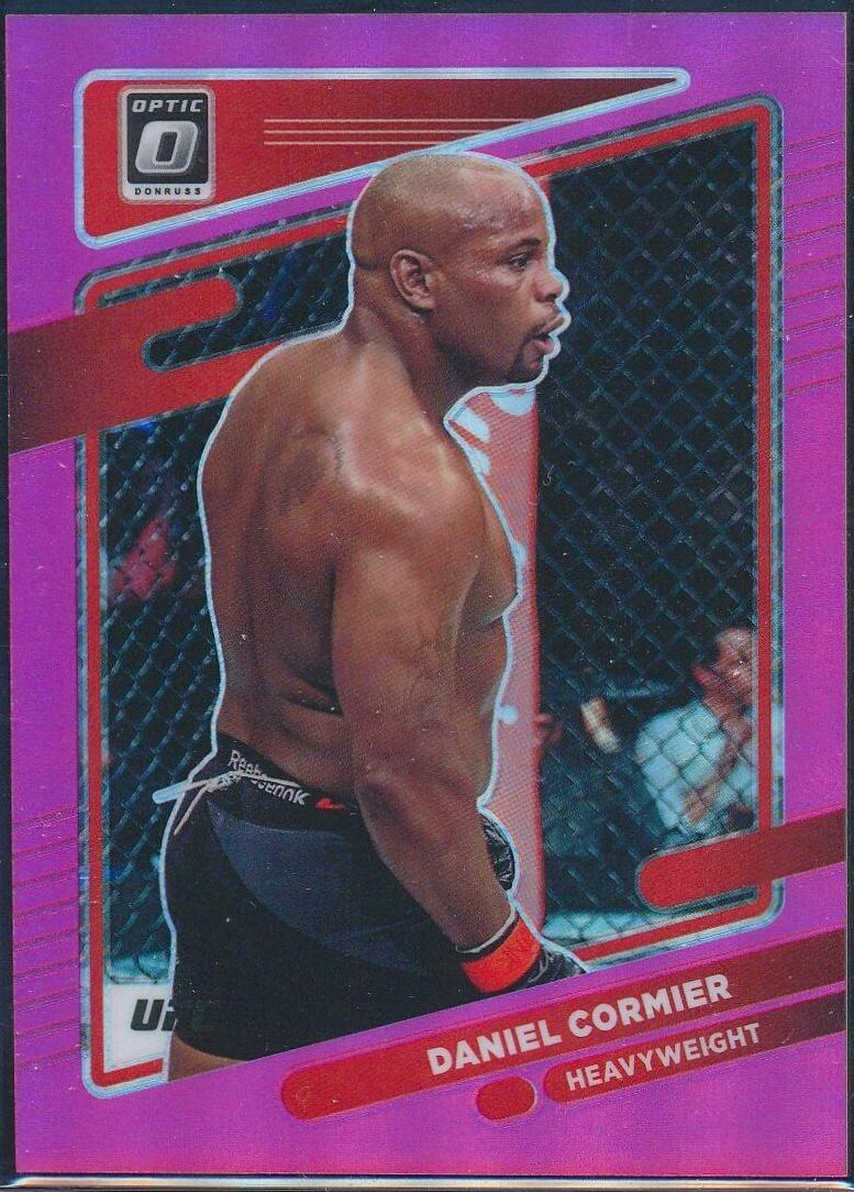 Daniel Cormier 2022 Panini Donruss Optic UFC Base #93 Pink