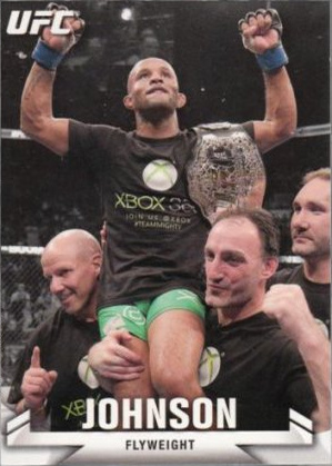 Demetrious Johnson 2013 Topps UFC Knockout Base #55 Mat