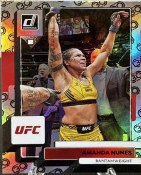 Amanda Nunes 2023 Panini Donruss UFC Base #146 30th Anniversary