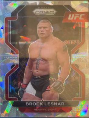 Brock Lesnar 2022 Panini Prizm UFC Base #159 Ice