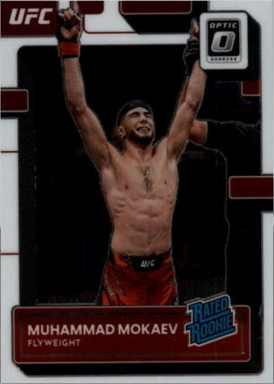 Muhammad Mokaev 2023 Panini Donruss Optic UFC Base #141 Purple