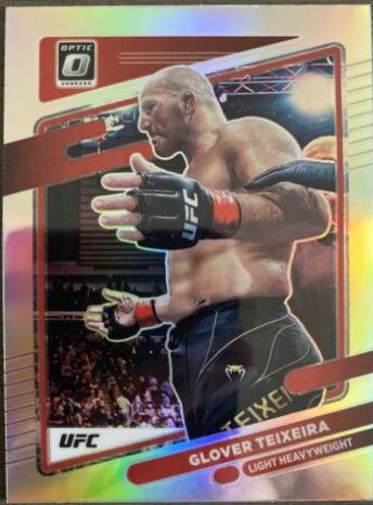 Glover Teixeira 2022 Panini Donruss Optic UFC Base #66 Holo