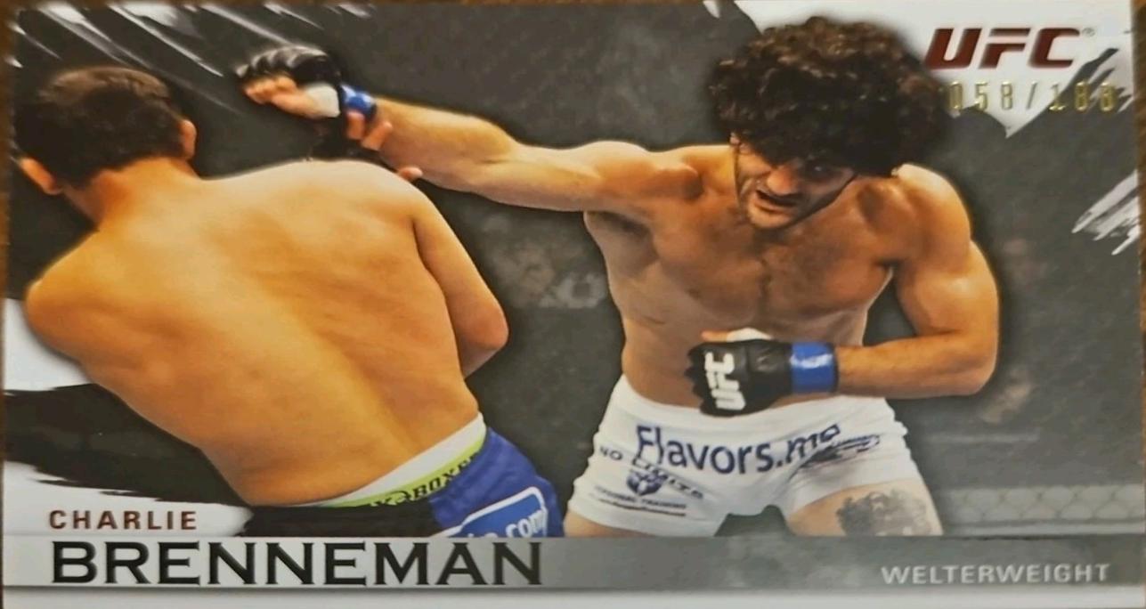 Charlie Brenneman 2010 Topps UFC Knockout Base #90 Silver