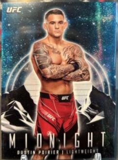 Dustin Poirier 2024 Topps Midnight UFC Base #44 Moon Beam