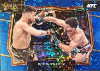 Dominick Cruz 2023 Panini Select UFC Octagonside #228 Blue Disco