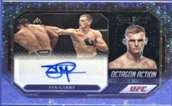 Ian Machado Garry 2023 Panini Select UFC Octagon Action Signatures #26 Disco