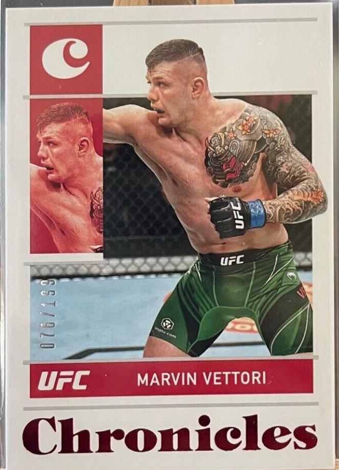 Marvin Vettori 2022 Panini Chronicles UFC Base Phoenix #320 Red