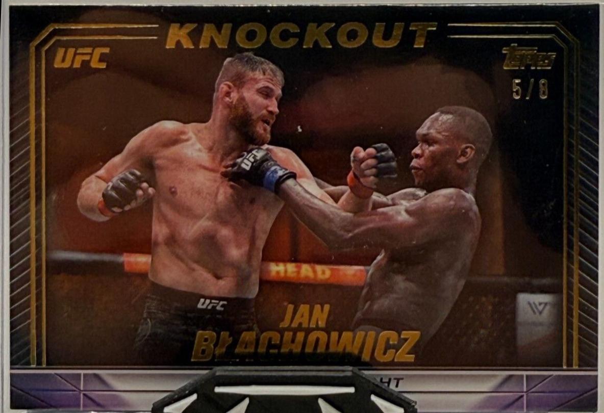 Jan Błachowicz 2024 Topps Knockout UFC Base #67 Gold
