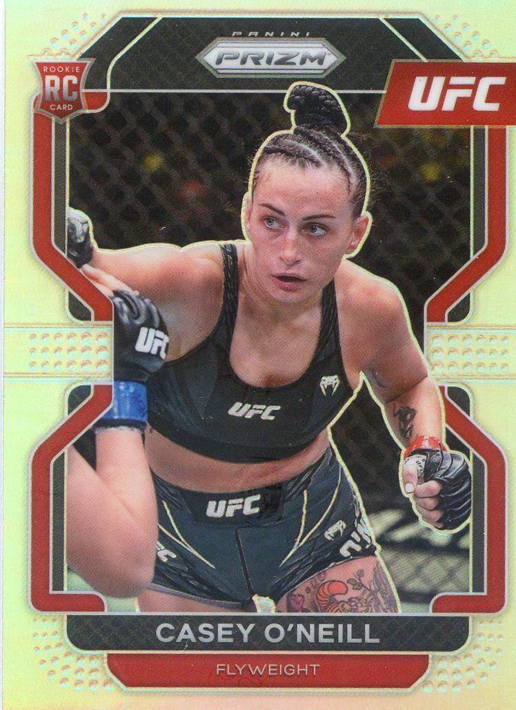 Casey O'Neill 2022 Panini Prizm UFC Base #179 Silver