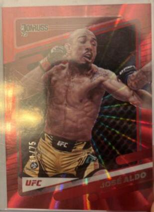 José Aldo 2022 Panini Donruss UFC Base #32 Red