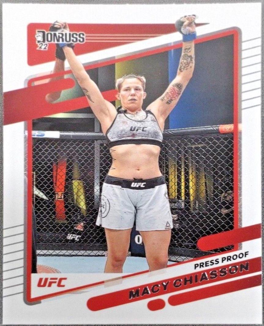 Macy Chiasson 2022 Panini Donruss UFC Base #138 Silver