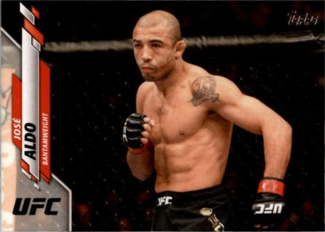 José Aldo 2020 Topps UFC Base #38 Red