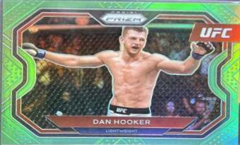 Dan Hooker 2021 Panini Prizm UFC Base #156 Neon Green