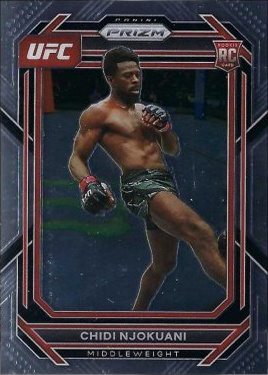 Chidi Njokuani 2023 Panini Prizm UFC Base #193 Black