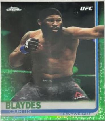 Curtis Blaydes 2019 Topps Chrome UFC Base #96 Green
