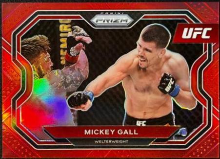 Mickey Gall 2021 Panini Prizm UFC Base #193 Red