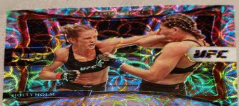 Holly Holm 2021 Panini Select UFC Premier Level #132 Silver