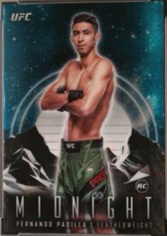 Fernando Padilla 2024 Topps Midnight UFC Base #65 Moon Beam