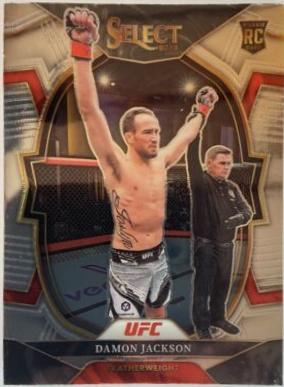 Damon Jackson 2023 Panini Select UFC Concourse #32 Red Blue Base