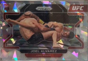 Joel Alvarez 2022 Panini Prizm UFC Base #93 Ice