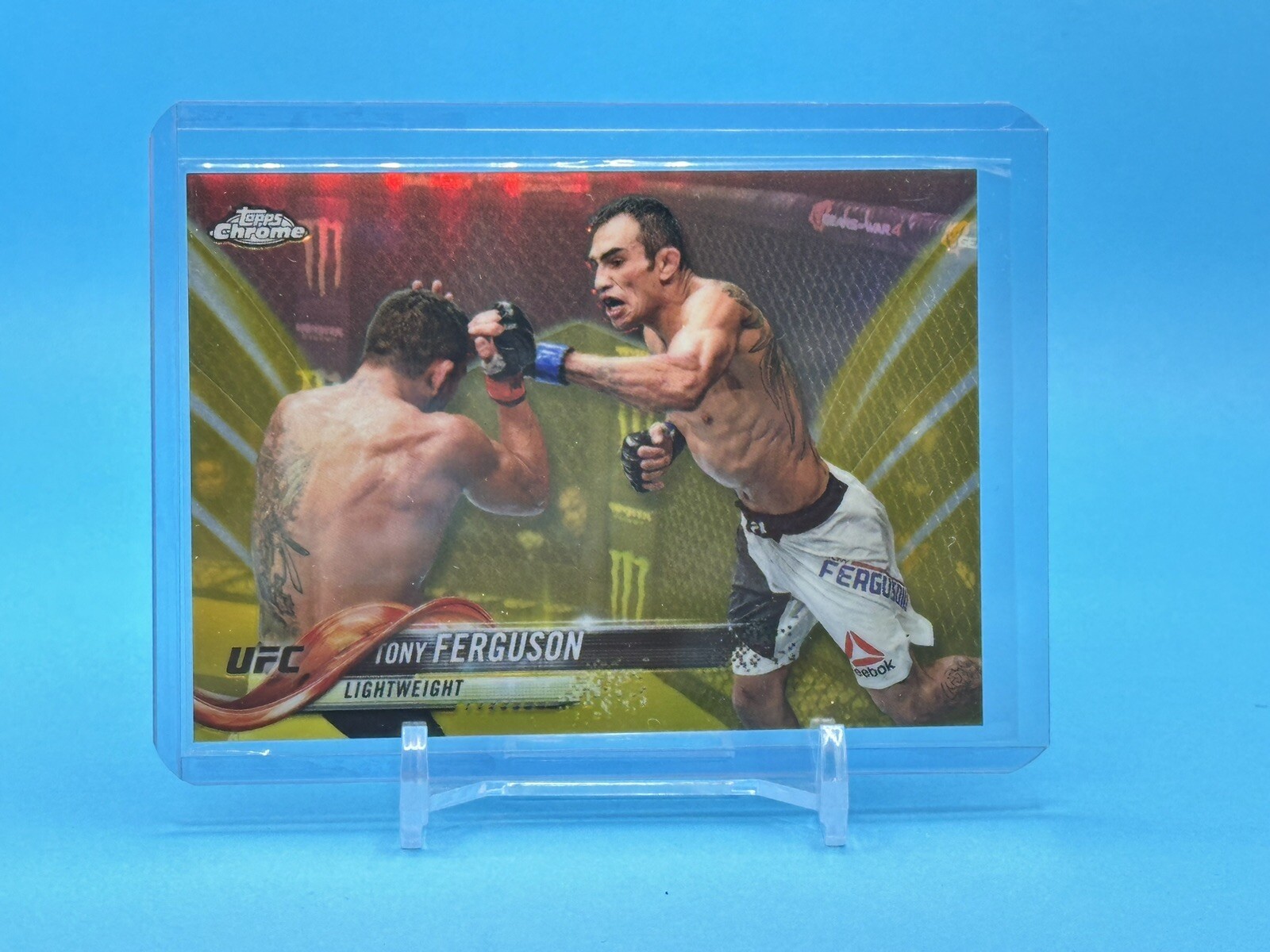 Tony Ferguson 2018 Topps Chrome UFC Base #5 Gold