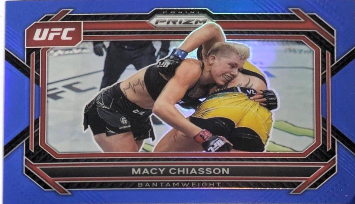Macy Chiasson 2023 Panini Prizm UFC Base #85 Blue