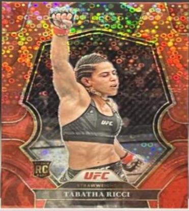 Tabatha Ricci 2023 Panini Select UFC Premier Level #151 Red Disco