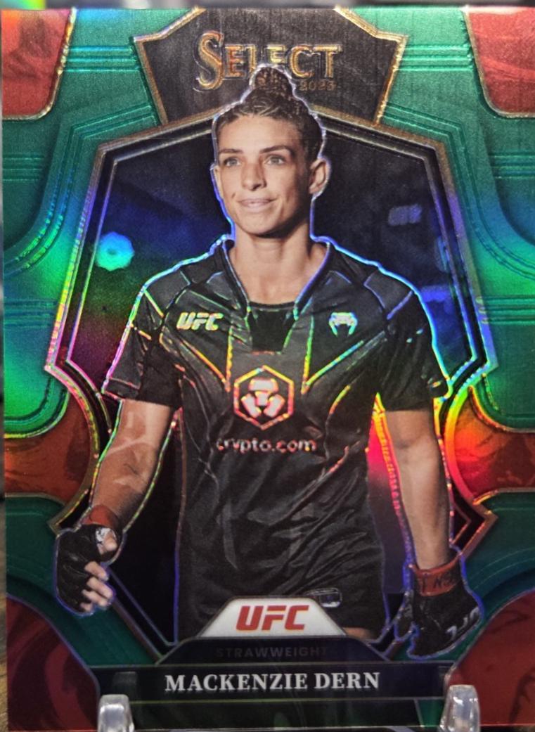 Mackenzie Dern 2023 Panini Select UFC Premier Level #146 Green